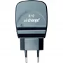 Bachmann EU Plug AirCharge Wireless Charger - Qi 5W - White