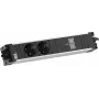 Bachmann STEP ALU laua toiteplokk 2x Schuko 1x USB-C 100W alumiinium