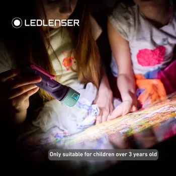 LEDLENSER Kidbeam4 Laste taskulamp Lilla