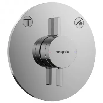Hansgrohe DuoTurn S Segisti peidetud paigalduseks, 2 funktsiooni, kroom