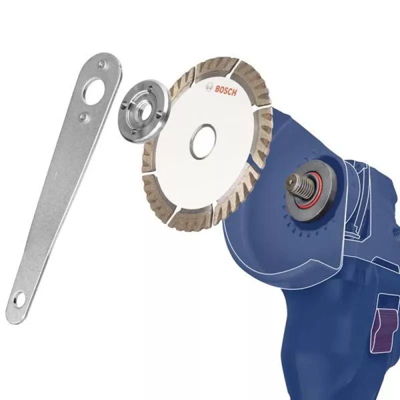 BOSCH lõikeketas roostevabale terasele ja metallile, Ø 125 mm, 100 tk ämbris (ava 22,23 mm, A 60 T BF)