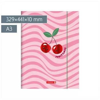 BRUNNEN Fruity Love Collection Folder DIN A3 Roosa/Punane, 1 tk (1047030522)