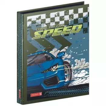Brunnen Fast Wheels Ring Binder Sinine