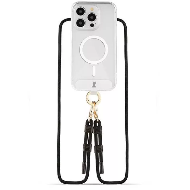 Just Elegance JE 2in1 Hybrid Case for Apple iPhone 15 Pro Max 6.7 inch MagSafe Clear/Transparent 30536