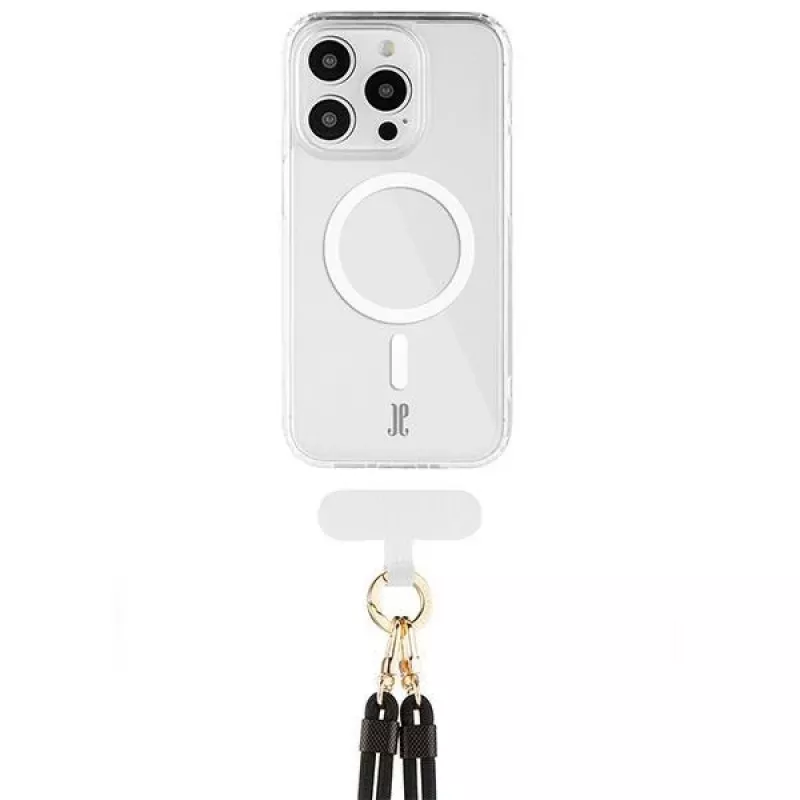 Just Elegance JE 2in1 Hybrid Case for Apple iPhone 15 Pro Max 6.7 inch MagSafe Clear/Transparent 30536