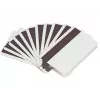 ARTDEV Blank Plastic Card - 30mil 0,76mm with Unprogrammed Lo-Co Magnetic Stripe - White