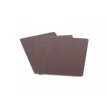 ARTDEV Plastikkaart - 86 x 54mm 30mil 0,76mm Tühi - Pruun