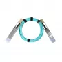 BlueOptics QSFP28 Active Optical Cable (AOC) 20m Compatible Synology QSFP-100G-AOC-20M 100GBASE-SR4