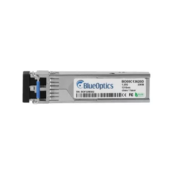 BlueOptics BO05C13620D Ühilduv Ruckus SFP-1G-LX-20KM SFP Transiiver, LC Duplex, 1000BASE-LX, 20 km, Ühemoodiline Fiiber