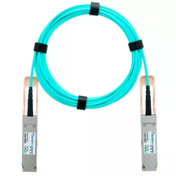 BlueOptics Ruckus 40G-QSFP-QSFP-AOC-1001 Ühilduv AOC QSFP+ Aktiivne Optiline Kaabel 10m (BO252503K10M)