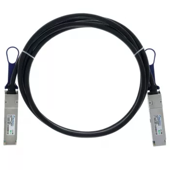 BlueOptics Ruckus 100G-QSFP-QSFP-P-0101 ühilduv BlueLAN DAC QSFP28 kaabel - 1 m
