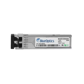 BlueOptics BO05C856S5D Ühilduv SFP-saatjatevastuvõtja Finisar (Dell) FTLF8519P3BNL-FC jaoks, 1000BASE-SX, LC Duplex, 550m