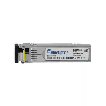 BlueOptics BO15C5531640D Ühilduv Synology SFP-BXD53-40KM SFP Transiiver, LC Simplex, 1000BASE-BX, 40 km
