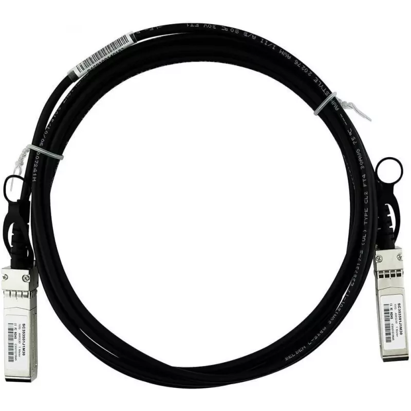 BlueOptics Juniper JNP-SFP-DAC-3M Ühilduv BlueLAN 10GBASE-CR Passiivne SFP+ to SFP+ Otsesiiniühenduskaabel, 3m, AWG30 (JNP-SFP-DAC-3M-BL)