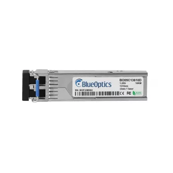 BlueOptics BO05C13610D Ühilduv Finisar FTLF1318P1BTL SFP Transiiver, LC Dupleks, 1000BASE-LX, Ühemoodiline, 10 km