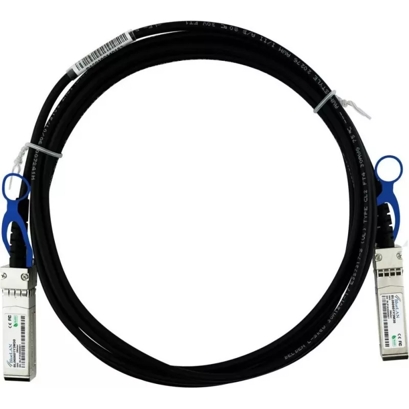 BlueLAN SFP56 Direct Attach Cable 50GBASE-CR Passive 0.5m NVIDIA 980-9I876-00G00A Compatible