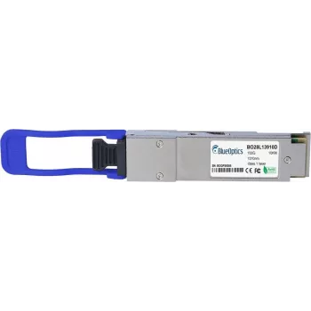 BLUEOPTICS Ühilduv Evertz Scorpion QSFP25G-SM-PSM4-LR-G-NFEC QSFP28 Transiiver, MPO/MTP pistik, 100GBASE-PSM4, Ühemoodiline kiud, 4xWDM, 10 km, 0°C/+70°C, DDM