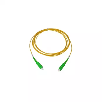 BlueOptics Simplex Fiiberoptiline Pistikukaabel SC/APC kuni SC/APC Ühemoodiline OS2 50 m Roheline