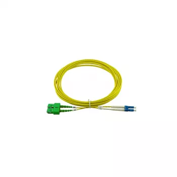 BlueOptics Duplex Fiiberoptiline Paigalduskaabel LC/UPC-SC/APC Ühemoodiline OS2 1m LSZH