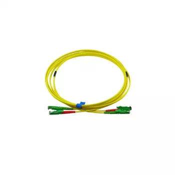 BlueOptics Duplex Fiiberoptiline Paigalduskaabel, E2000-APC/E2000-APC, Singlemode OS2, 5m, Roheline, LSZH