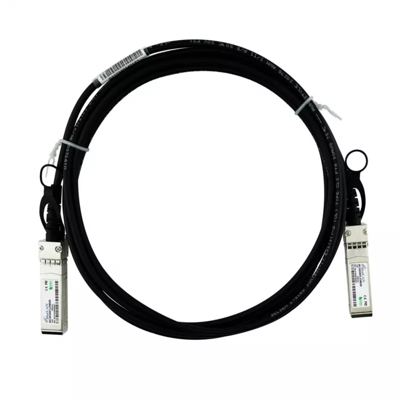 BlueLAN CAB-SFP-SFP-1M-BL Ühilduv Arista Networks 10GBASE-CR Passiivne SFP+ otseühenduskaabel 1m