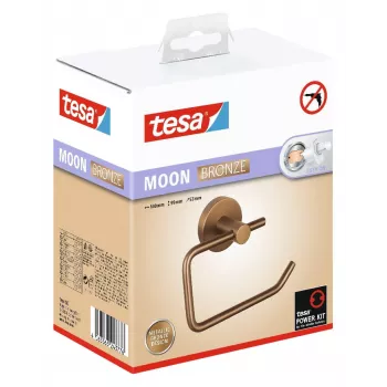 Tesa MOON BRONZE Tualettpaberi hoidik isekleepuv metall
