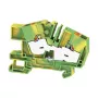 Weidmüller AITB 6 BB 2C PE Kaitse-maandusklemm, PUSH IN, 6 mm², 41 A, 800 V, roheline/kollane