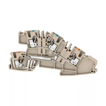 Weidmüller AITB 2.5 BB N-L Läbiv klemmliist, sinine, kruviühendus, 500V, 24A, 2,5 mm², DIN rööpale