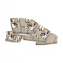 Weidmüller AITB 2.5 L-L Paigaldusklemmliist, kruviühendus, 4 ühendust, 500V, 24A, 2,5 mm², tume beež