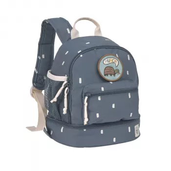 Lassig mini seljakott Happy Prints navy