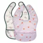 Lassig veekindel põlleseelikute komplekt 6m+ Happy Rascals Heart Lavender