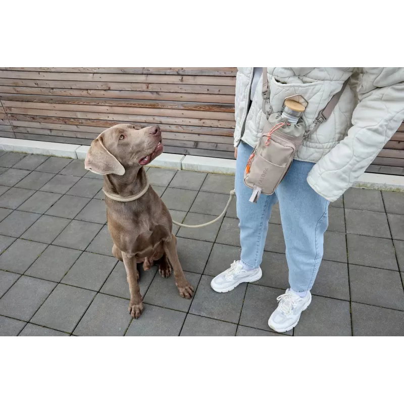 PALOPA 2-in-1 pudelihoidja ja maiusekott Boudi taupe
