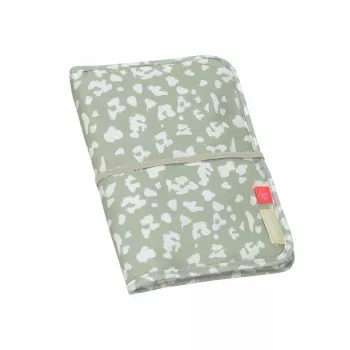 Lässig Green Label mähkimiskott, Leo, 18 x 2,5 x 25,5 cm, vetthülgava mähkimisalusega, ringlussevõetud polüester, Light Khaki