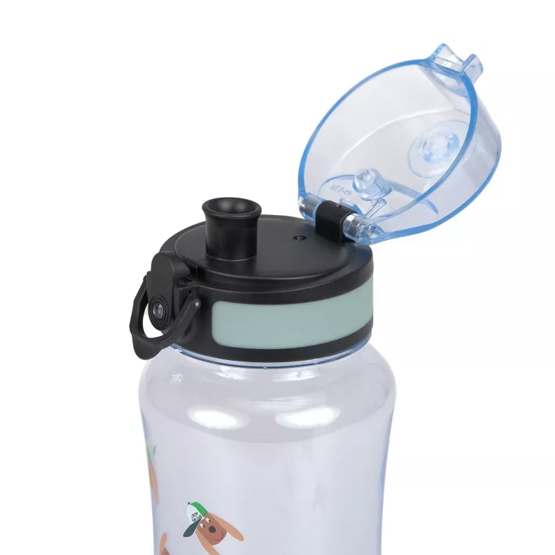 LASSIG Tritan Joogipudel 420 ml Tiny Team Dog Mint/Sinine
