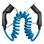 KABELMEISTER Mode 3 EV Charging Extension Cable, Type 2 Plug to Socket, 3-Phase, 32A, 22kW, Coiled, 5m, Black