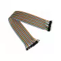 kabelmeister Jumper Wire 40-Pin Eraldatavad Juhtmed Arduino, Raspberry Pi jne jaoks, Isane-Emas