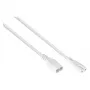Kabelmeister Euro pikenduskaabel C8–C7 valge 1,8 m