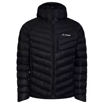 Vaude Monviso Down Hooded Jacket - Must, suurus M