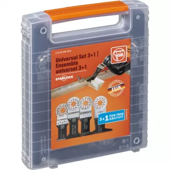 FEIN 3+1 Universal Set StarlockPlus Võnkuv Multitööriist 300W 230V