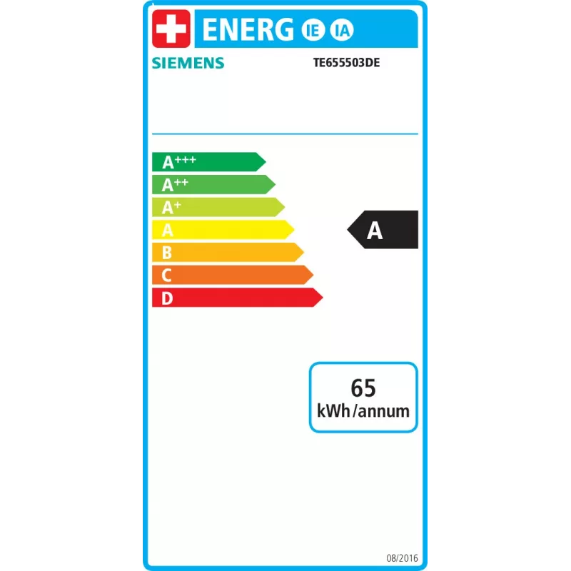 Siemens EQ.6 TE655503DE Täisautomaatne kohvimasin keraamilise veskiga, TFT-ekraan, 1500 W, must