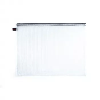 FolderSys A3 Document Zipper Bag Transparent PVC