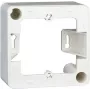 METZ CONNECT OpDAT Disainraam 1-mooduliline kruvideta puhasvalge RAL 9010 85x43mm