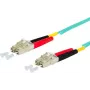 METZ CONNECT 151J1JOJO50E Fiiberoptiline paigalduskaabel LC Duplex kuni LC Duplex 50/125µm Multimode OM3 5m Aqua
