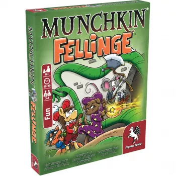 Pegasus Spiele Munchkin Fellinge (Demented Dungeons) Expansion Card Game