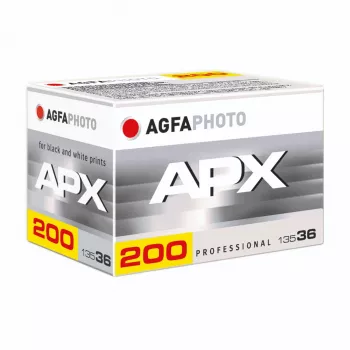 AGFAPHOTO APX Pan 200 135/36 Must-valge negatiivfilm (35mm, 36 võtet)