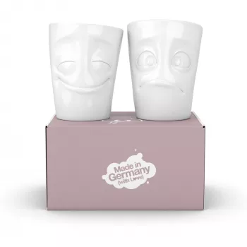 FIFTYEIGHT PRODUCTS FIFTYEIGHT 350ml Kruus - Amused & Bewildered Valge