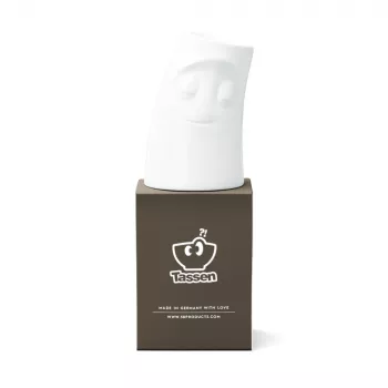 FIFTYEIGHT PRODUCTS Kerzenschmusie VERSCHMUST Suur küünlahoidja Valge