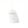 FIFTYEIGHT PRODUCTS FIFTYEIGHT Candle Snuggle CUDDLY väike küünlajalg valge