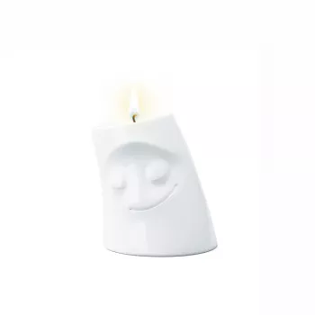 FIFTYEIGHT PRODUCTS FIFTYEIGHT Candle Snuggle CUDDLY väike küünlajalg valge