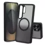Nevox StyleShell Invisio MagSafe Case for Samsung Galaxy S26 Ultra, Black